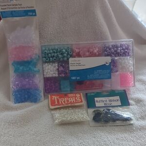 Assortment of Plastic Beads